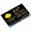 Coolwell 2.42 Inch OLED Display Module for for Raspberry Pi/Raspberry Pi Pico/Arduino/STM32/ESP32/Jetson Nano 128×64 Resolution SPI / I2C (Giallo)