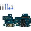 Eutoping Porta di Ricarica USB per Samsung Galaxy M32 M325 Galaxy M22 M225 Dock Connector Charger Board Flex Cable Assembly Sostituzione con Strumento