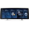 Erisin 128GB Android 16 Autoradio Bluetooth GPS per BMW Serie 5 E60 E61 CCC | 12,3 pollici Qualcomm 8-Core, Supporta GPS Navigatore IPS Schermo tattile iDrive CarPlay Android Auto WiFi 4G DAB+ Canbus 2K