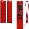 kwmobile Custodia Silicone Telecomando Compatibile con TCL TCL RC923A FMB1 / RC813A FMB1 Cover - Guscio Protettivo Telecomando Antiscivolo - Rosso