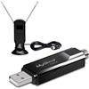 Mygica A681B USB 2.0 TV Tuner Card, ATSC HD Digitale HDTV Tuner Stick adattatore Dongle per PC Windows Computer + Laptop + Android TV - Nero