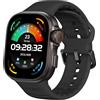 TOZO Watch 1 Smartwatch Uomo Donna, Tracker GPS per Attività e Fitness | 1.95 AMOLED Schermo, 5 ATM Chiamate Bluetooth, Monitoraggio Sonno/Cardiaco, 100+ Modalità Sport,compatibile Android e iOS