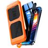 TOCOL Privacy Pellicola Protettiva per iPhone 12 Pro Max 6,7 Pollici, 25° Reali Anti-Spy, Rimozione Automatica Della Polvere, Copertura Completa, Senza Bolle, Durezza 9H, 2 Pezzi