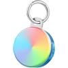 IKT Tracker Tag Localizzatore Bluetooth compatibile con Apple Dov'è, BLU | Solo iOS, 1 Pezzo, Trova Chiavi, Trova Bagagli, Trova Borse