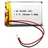 OCTelect 3.7V803450 703450 103450 903450 Batteria per tazza isolante intelligente batteria al litio ricaricabile