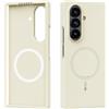 GIOPUEY Cover Magnetica per Samsung Galaxy Z Fold 8 Ultra, Compatibile con MagSafe, Materiale PC Rigido Custodia, Comodo e Liscio al Tatto Case - Beige