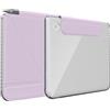 TUDIA M-FLIP V2 Cover per Kobo Libra Colour - Viola Lilla | Si Adatta con/senza Stilo Custodia Magnetica Staccabile con Supporto Regolabile e Retro Trasparente