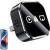 Quniwokid Adattatore Per Mirroring Dello Schermo Per Auto Convertitore Streaming | Dispositivo Mirroring Schermo Per Collegamento Audio Media Accoppiamento Telefono Cellulare Guardare Film