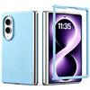 BAIDIYU Custodia rigida sottile in policarbonato, adatta per Galaxy Z Fold 8, custodia pieghevole per smartphone, blu cielo