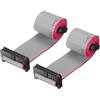 QUARKZMAN 2Pz Cavo a Nastro Piatto Flessibile Passo 2mm L30cm W20mm 20pin | FC a FC, Grigio, Cavo a nastro piatto flessibile Connettore IDC, Filo per Computer, display Led, Dvd, Stampante