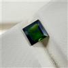 AK GEMS AND JEWELRY Tormalina Naturale Verde Sfaccettata 0.95 Carati 5x5 mm Per Gioielli