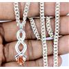 1.16 KT Certificato Arancione Taglio Rotondo Diamante Solitario Uomo Raro Design