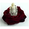 Howlite Bianca Lord Ganesha Casa Decorazione Figurina Naturale Compleanno Regalo