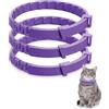 XALFST Collare Calmante per Gatti 3 Pezzi, Regolabile con Feromoni Naturali. Riduce Ansia da Viaggio, Veterinario e Stress Domestico, Effetto Rilassante Sicuro e Duraturo