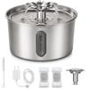 Generico Fontanella Gatti Acciaio Inox 3.2L - Ultra Silenziosa con 3 Filtri
