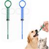 TLDBATICE 2 Pezzi Sparapillole Per Gatti con Punta Silicone per Medicinali Animali | Design smontabile, per somministrare compresse, capsule e medicinali liquidi