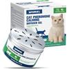 WNING Gel Diffusore di Feromoni Calmanti per Gatti Senza Cavi e Senza Spina, Azione Antistress e Antiansia, Durata 2 Mesi, Intensità Regolabile per Casa e Auto, Riduce Graffi e Marcature Urinarie, 120 ml