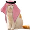 NICEYEA costumi per cani, costumi per gatti, abbigliamento orientale, stile arabo, accessori per animali domestici, copricapo per animali domestici, Halloween, giochi di ruolo, oggetti di scena per animali