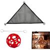 Generico Bearded Dragon Hammock - Snake Lounger With Ball, Reptile Climbing Rest , Durable Gecko Hanging Bed, Tank Enrichment Exercise Accessory | Comfort Activity Solution For Lizards Chameleons Gecko