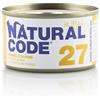 Generico NATURAL CODE 27 TONNO E SURIMI - Cibo umido per gatti - Confezione da 6 x 85 g