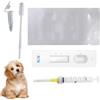 Hperu Kit Test di Gravidanza per Cani, Test Domestico Veloce e accurato, Gravidanza precoce USA e Getta per Cani