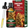 MIGCAPUT Olio Profumato Albero di Natale 100ML, Olio Essenziale Aromatico Natalizia Premium per Diffusori, Creazione di Candele Profumate & Saponi, Profumo Dolce e Caldo per Natale e Feste