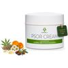 Cannabilla PsorCream Balsamo Corpo con Olio di Semi di Canapa, Calendula e Burri Vegetali, Per Pelle Molto Secca, Ruvida e con Tendenza alla Desquamazione, Comfort e Morbidezza, 50 ml