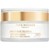 Yves Rocher Anti-Âge Global Crema Giorno Pelli Secche 50ml | Crema antirughe idratante e nutriente per pelli secche. Azione ridensificante e levigante.