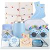 BeauBase Set Regalo Donna Compleanno 10 pezzi Set Wellness d'atmosfera | Cofanetto Regalo Benessere SPA con Tumbler Termico Calzini Maschera Notte Candela Profumata Bomba da Bagno e Occhiali Festivi