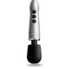 Doxy Go Ultra Compact Wand Massager Brushed Metal