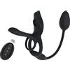 SuperLove RC Multi Function Couples Vibrator Black