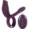 SuperLove RC Couple's Dual Pleasure Vibrator Purple