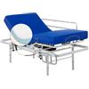 Geriafy - Letto Elettrico Regolabile in Altezza, Materasso Memory Foam Professional V3, Fodera Impermeabile (90x190 cm, Sponde letto)