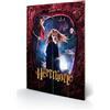 Wizarding World HARRY POTTER - Stampa su legno, dimensioni 40x59 cm - Hermione