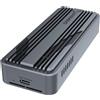 Sabrent Custodia esterna per SSD NVMe USB4 di SABRENT - Custodia esterna USB 4.0 M.2 PCIe 4.0 x4, senza necessità di attrezzi, con velocità di trasferimento fino a 3900 MB/s, compatibile con Thunderbolt 3/4 e USB-C, per unità 2230/2242/2260/2280 (EC-U4TN)