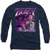 KPop Demon Hunters K-Pop Demon Hunters Huntrix Huntr/X Zoey Bootleg Long Sleeve T Shirt Unisex-Adulto