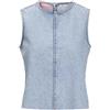 JJXX Jxmaggie Cut off Denim Top DNM Donna