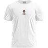 Bona Basics, Stampato Digitalmente, T-Shirt Basic da Uomo, 100% Cotone, Bianco, Casual Top da Uomo, Taglia: S, Bianco, S