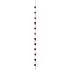 Generico Catene della Pioggia per Grondaie - Tubo di Scarico Estensione Decorativo 2.7 Metri,Catena della Pioggia Decorativa con 12 Coppe,per Giardino Casa Gazebo Esterno Tettoia Copertura