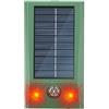 QFBZYGSIG Repellente per animali ad ultrasuoni ad energia solare, impermeabile, dispositivo di controllo dei parassiti con luci lampeggianti rosse e bianche, deterrente per ratti, topi, uccelli, scoiattoli