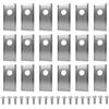 TYVSBCXDFR Lama del Tosaerba, Compatibile con Landroid | Compatibile con la lama di ricambio for tosaerba in acciaio inossidabile Worx(18Pcs Silver)