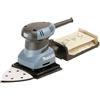 Makita, Levigatrice orbitale a base quadrata velcrata 200 W in confezione Makpac, BO4565J