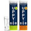 Uppy! Elettroliti Idratanti, Gusto Limone-Lime e Arancia, 20 compresse (2 tubi)