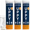 Uppy! Elettroliti Idratanti, Gusto Arancia, 30 compresse (3 tubi)