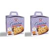 Sz - Senza Zucchero Canditone con Canditi Senza Zucchero e Uvetta, 650g (Confezione da 2)