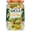 Sacla Saclà Carciofi alla Contadina con Erbette, 205g | Carciofini Sott'Olio con Olio Extra Vergine di Oliva ed Erbe Aromatiche, Ricetta Alla Contadina, Confezione da 12 Pezzi