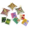 ALTROMERCATO - Stella natalizia appendibile con tè Darjeeling BIO - idea regalo sostenibile - 6 bustine assortite di tè verde e nero - Commercio equo e solidale - 11,2 g