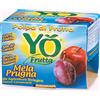 Yo frutta, Polpa mela e prugna bio, senza zuccheri, 2x100g