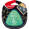 Maped M258600 - Sponge elbmö pannello spugna, tre forma quadrata, verde/giallo