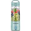 nutribullet Frullatore portatile in azzurro - Potente lama di estrazione, tazza da 475 ml, coperchio da asporto, cavo di ricarica USB-C e guida utente - Offre oltre 15 cicli di miscelazione - Frullati